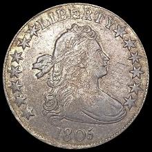 1805 Draped Bust Half Dollar CLOSELY UNCIRCULATED
