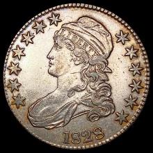 1828 Capped Bust Half Dollar CLOSELY UNCIRCULATED