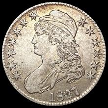 1827 Capped Bust Half Dollar CLOSELY UNCIRCULATED