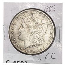 1882-CC Morgan Silver Dollar