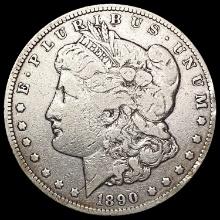 1890-CC Morgan Silver Dollar LIGHTLY CIRCULATED