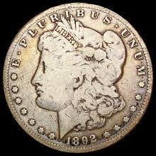 1892-S Morgan Silver Dollar NICELY CIRCULATED