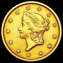 1850 Rare Gold Dollar CLOSELY UNCIRCULATED