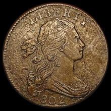 1802 S-226 Draped Bust Cent CLOSELY UNCIRCULATED