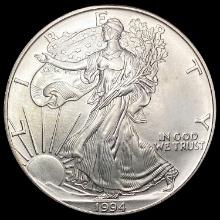 1994 American Silver Eagle SUPERB GEM BU