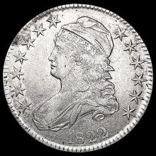 1822 Capped Bust Half Dollar LIGHTLY CIRCULATED