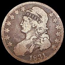 1831 Capped Bust Half Dollar NICELY CIRCULATED