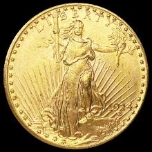 1924 $20 Gold Double Eagle UNCIRCULATED