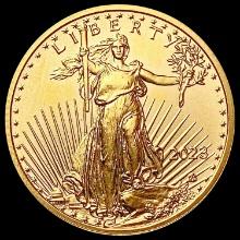 2023 American Gold Eagle 1/4oz SUPERB GEM BU