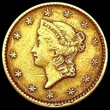 1851 Rare Gold Dollar LIGHTLY CIRCULATED