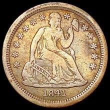 1841-O Seated Liberty Dime LIGHTLY CIRCULATED