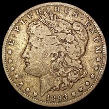 1893-CC Morgan Silver Dollar NICELY CIRCULATED