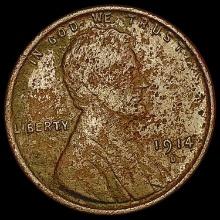 1914-D Wheat Cent CLOSELY UNCIRCULATED
