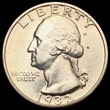 1932-S Washington Silver Quarter UNCIRCULATED