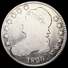 1829 Capped Bust Half Dollar NICELY CIRCULATED