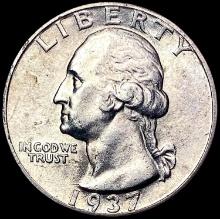 1937-D Washington Silver Quarter UNCIRCULATED