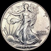 1939 Walking Liberty Half Dollar GEM BU