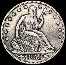 1853 Seated Liberty Half Dollar HIGH GRADE