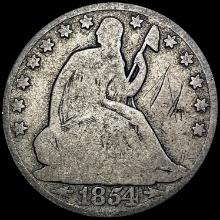 1854-O Seated Liberty Half Dollar NICELY CIRCULATED