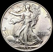 1934 Walking Liberty Half Dollar CLOSELY UNCIRCULATED