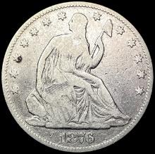 1876 Seated Liberty Half Dollar NICELY CIRCULATED