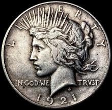 1921 Silver Peace Dollar LIGHTLY CIRCULATED