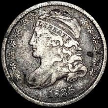 1835 Capped Bust Dime NICELY CIRCULATED