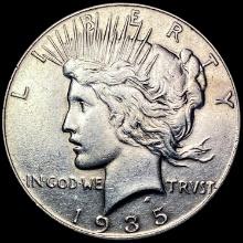 1935 Silver Peace Dollar CLOSELY UNCIRCULATED