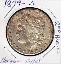 1879-S US Morgan Silver Dollar, 2nd Reverse