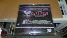 laserdisc, near mint Cape fear in protective plastic