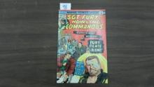 marvel comic, sgt. fury #129 25 cent cover