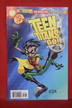 TEEN TITANS GO #15 | 1ST APPEARANCE OF KWIZ KID, 1ST APP OF KITTEN