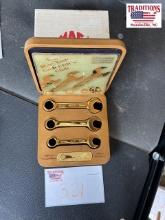 1993 MAC Tools 24K Gold Plated Wrench Set