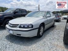 2003 Chevrolet Impala VIN 1433 SALVAGE TITLE