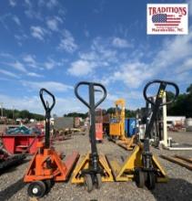 (3) Pallet Jacks