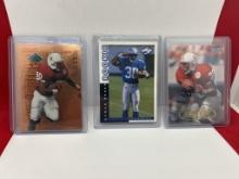 3 Different Ahman Green Player Cards