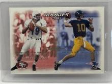 1 2000 Tom Brady / Giovanni Carmazzi Rookie Card