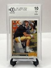 BCCG Graded 1991 Upper Deck Brett Favre Card