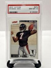 PSA Graded 2001 Michael Vick Rookie Card