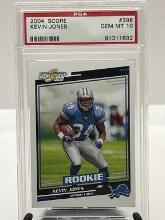 2004 Score Graded Kevin Jones Rookie Card