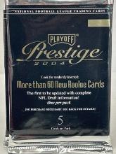 10 Playoff Prestige unopened card packs