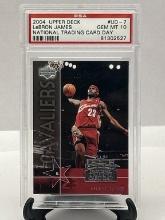 2004 LeBeon James Graded Upper Deck Trading Card