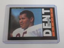 1985 TOPPS FOOTBALL RICHARD DENT ROOKIE CARD CHICAGO BEARS RC