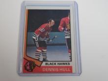 1974-75 TOPPS HOCKEY #150 DENNIS HULL CHICAGO BLACKHAWKS