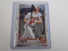 2021 BOWMAN CHROME DRAFT HESTON KJERSTAD 1ST ROOKIE CARD RC ORIOLES