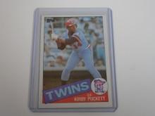 1985 TOPPS BASEBALL #536 KIRBY PUCKETT ROOKIE CARD MINNESOTA TWINS HOF RC