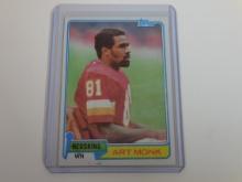 1981 TOPPS FOOTBALL #194 ART MONK ROOKIE CARD REDSKINS HOF RC