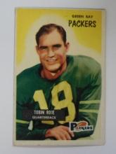 1955 BOWMAN FOOTBALL #74 TOBIN ROTE GREEN BAY PACKERS VINTAGE VERY NICE