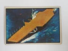 1954 BOWMAN POWER FOR PEACE #89 USS FORRESTAL VINTAGE