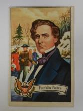 1956 TOPPS UNITED STATES PRESIDENTS #17 FRANKLIN PIERCE